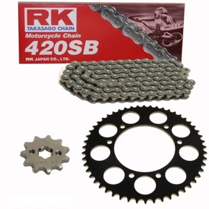 Kit Chaîne Rieju Mrx 50 02-05 Chaîne RK 420 124 Ouvrir 12/48 - Bild 1 von 4