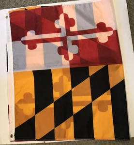 Annin NYL-GLO Maryland State Flag 62 X 34 In. - Picture 1 of 3