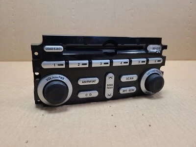 2006-2011 MITSUBISHI ENDEAVOR OEM AM FM SAT RADIO CONTROL PANEL 8002A343ZZ - Image 1 of 4