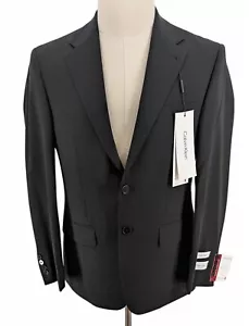 Calvin Klein Herren Slim-Fit Stretch Blazer Sport Mantel Blazer Jacke Schwarz 38 S - Bild 1 von 8