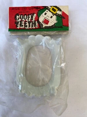 老式万圣节狼人德古拉道具吸血鬼牙齿新尖牙怪物盖格礼物 — 第 1/3 张图片