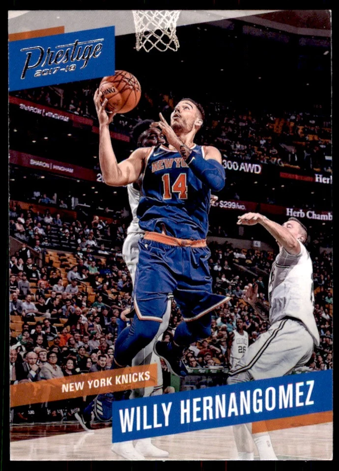 2017-18 Panini Prestige Willy Hernangomez New York Knicks #65 - Image 1 of 2