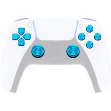 Replacement Metal Thumbsticks Dpad ABXY Buttons Custom Kit for ps5 Controller