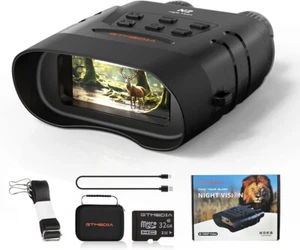 GTMEDIA Night Vision Goggles Infrared Night Vision Digital HD Large Screen 850nm - Picture 1 of 19