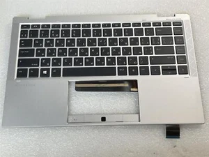 Para HP Elitebook x360 1040 G8 M46732-BD1 Ucraniano Reposamuñecas Teclado Tapa - Imagen 1 de 8
