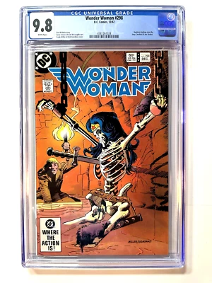 Cómic Wonder Woman #298 1982 CGC grado 9,8 páginas blancas, cubierta de Frank Miller Foto 1 de 2