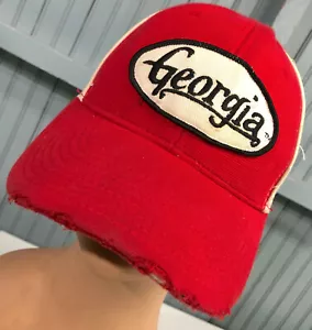 Georgia Bulldogs Retro Distressed American Needle Snapback Baseball Cap Mütze - Bild 1 von 6