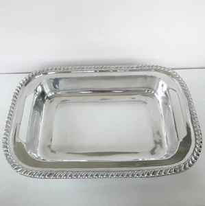 Cazuela Mexicana Aluminio Pyrex Soporte Cuadrado 12x9 Plato Vacaciones Entretenimiento - Imagen 1 de 8