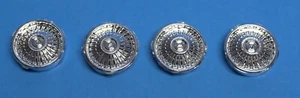 AMT 1965 El Camino, Nova, Chrome Hubcap Set, w/Bow-Tie Emblem 1/25 Scale - Picture 1 of 4