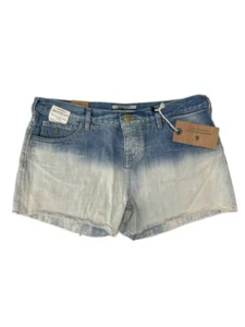 MAISON SCOTCH Women's Blue Denim Mid Waist Shorts Size 29 Retail $125 NWD - Picture 1 of 5