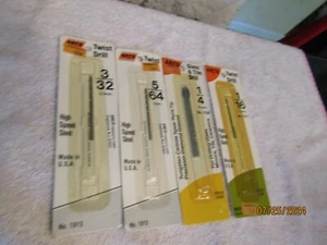 Azulejo de vidrio vintage Arco Drills Twist 5/64 3/32 1/16 1/4 nuevo stock antiguo nuevo en stock EE. UU. - Imagen 1 de 1