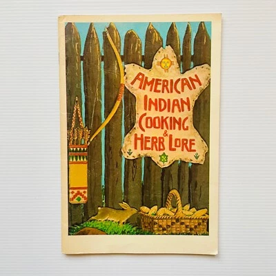 American Indian Cooking & Herb Lore paperback booklet - image 1 of 4