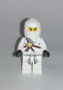 LEGO Ninjago - Zane - Figur Minifigur Classic Ninja weiß Cole Kai 2504 2506 2507 - Imagen 1 de 4