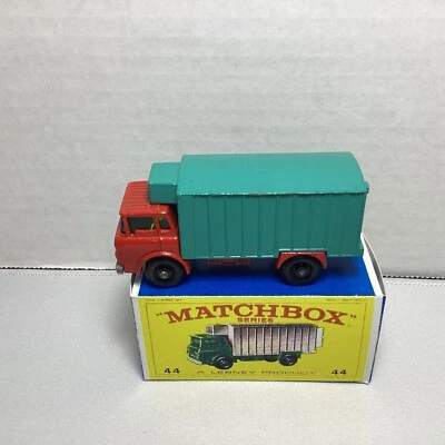 Lesney Matchbox No.44 Refrigerator Truck  Red. W/ Original Box. Made In England  - Image 1 of 4