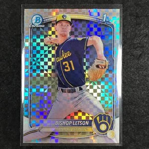 2025 Bowman Baseball BISHOP LETSON Chrome Prospect 1st Bowman X-Fractor #30 - Picture 1 of 1