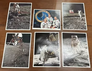 APOLLO 11 Moon Landing Picture 5 Kodak Ektachrome EF pellicola NASA foto lithos - Foto 1 di 24