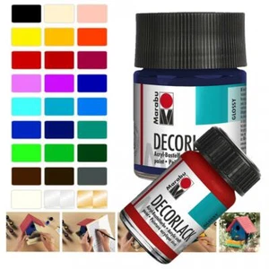 Marabu Acryllack ´Decorlack´, 15 oder 50 ml im Glas, hochglänzend, Farbauswahl - Bild 1 von 19