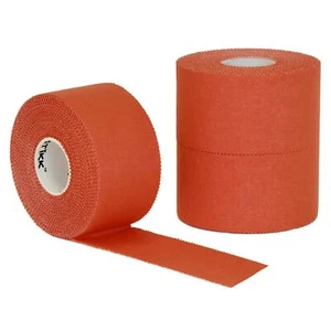STIKK Orange Athletic Tape 3 Pack 1.5" x 15 Yard Rolls (45 feet) - Picture 1 of 2