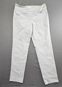 Eric Casual Gray Pull On Skinny Ankle Pants size 12 with tags - Picture 1 of 12