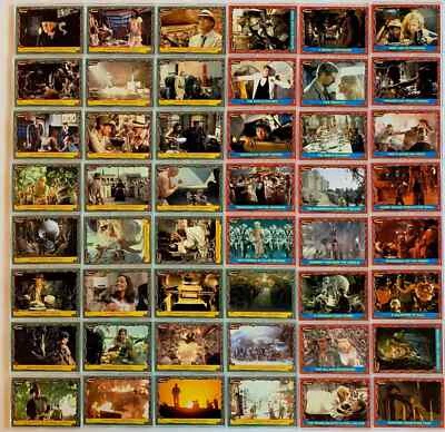 Indiana Jones Heritage Complete 90 Card Base Set Cards Topps 2008 Harrison Ford! - Image 1 of 4