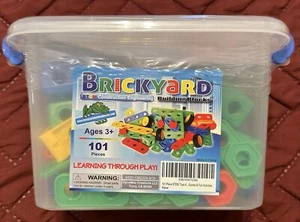Brickyard Construction Engineering Toy STEM Kit 101 Piece Educational NEW!!! - Picture 1 of 4