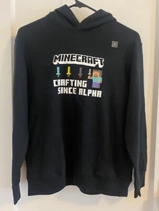 Uniqlo Kids Mincraft Hoodie Size 13 New - Picture 1 of 2