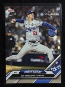 2024 Topps Now - Walker Buehler #WS-8 LA DODGERS - Imagen 1 de 4