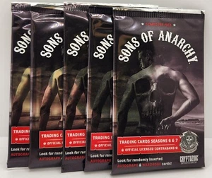 Paquete de refuerzo de cartas coleccionables Cryptozoic Sons of Anarchy temporada 6/7 (juego de 5 paquetes) - Imagen 1 de 3
