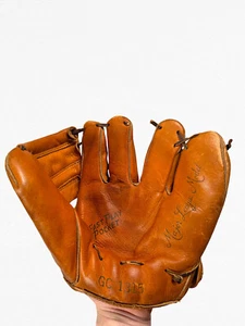 Vintage 1950s Fast Play Pocket Major League Model GC 1315 Catchers Mitt - Picture 1 of 7