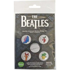 Offiziell Lizenziert - The Beatles - ob-La-Di 5 Abzeichen Packung Pop Lennon - Imagen 1 de 1
