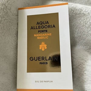 AQUA ALLEGORIA Guerlain Perfume Sample Spray Vial-1ml-NEW on CARD - Picture 1 of 3