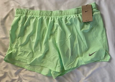 Pantalones Cortos para Correr Nike Verde Fast Dri-Fit 3” Calzoncillos Forrados Para Hombre FN3355-376 Talla L 3XL Foto 1 de 2