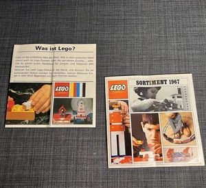 Lego Katalog Prospekt Lego Sortiment aus 1967 und Was ist Lego Katalog - Bild 1 von 7