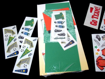 Creative Memories  Soccer Combo pk, 13 sheets Stickers - Image 1 of 4