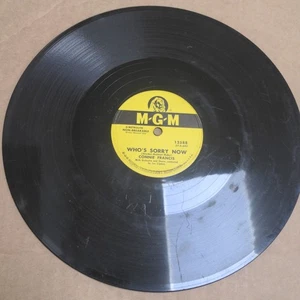 Connie Francis R&R 78 Who's Sorry Now / You Were Only Fooling M-G-M - Picture 1 of 4