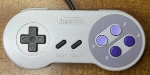 Controlador Oficial Super Nintendo SNES SNS-102 OEM Probado Funcionando - Imagen 1 de 3