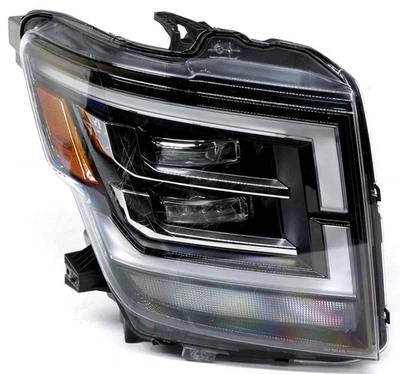 Faro LED del lado derecho del pasajero OEM para Nissan Titan 26010-9FV0B, falta pestaña Foto 1 de 4