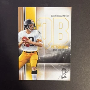 Terry Bradshaw #47 2024 Topps Signature Class Bronze Pittsburgh Steelers - Picture 1 of 2