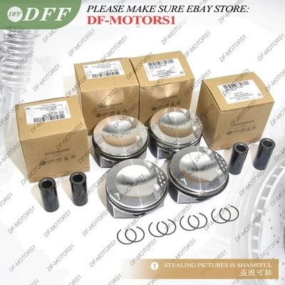 Juego de 4 anillos de pistón Φ23 mm para Audi S3 8V TTS Golf R MK7 2.0 CJX TSI DJH DNU Foto 1 de 4