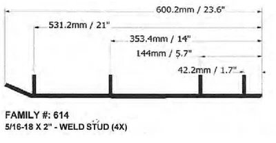 Corredores SPI Slasher Six60 para moto de nieve Yamaha CS340E Ovation LE 1989-1999 Foto 1 de 2
