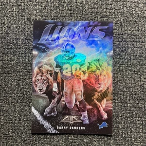 Barry Sanders 2015 🔥Topps Fire🔥 Into the Wild #ITW-BS ¡Inserto Detroit Lions!! - Imagen 1 de 2