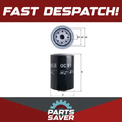 Oil Filter fits AUDI A6 C4 2.5D 94 to 97 AAT Manual Transmission Mahle 068115561 - Image 1 of 4