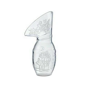 Breast Milk Collector Nursing Cups Reusable Collect Leakproof Silicone Saver - Picture 1 of 14