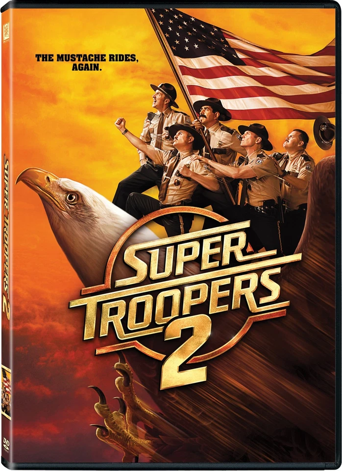 Super Troopers 2 (DVD) Seann William Scott Clifton Collins Jr. Steve Lemme - Image 1 of 1