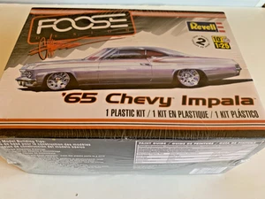 FOOSE DESIGN '65 Chevy Impala 1:25 #85-4190 FACTORY SEALED Revell Model Kit - Picture 1 of 4