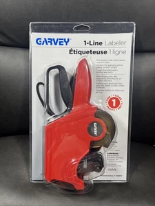 NUEVO ⭐ Etiquetadora de 1 Línea Garvey Pricemarker (986106) con Tinta y 1200 Etiquetas (LEER) - Imagen 1 de 5