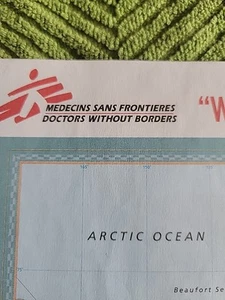 Medicine San Frontieres Doctors Without Borders Maps From 1999 - Picture 1 of 10