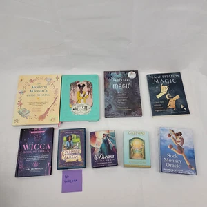 Dream Gateway Sock Monkey Oracle Cards Lot USED Wiccan Witch Journal Magic Book - Picture 1 of 16