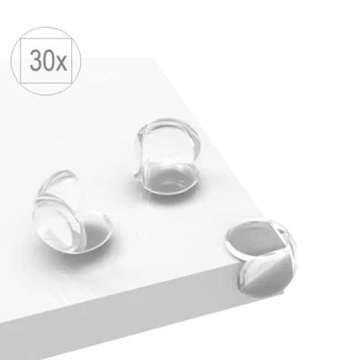 MARKENLOS Eckenschutz Kantenschutz Kinder Tisch Gummi Baby Kunststoff Eckschutz Silikon