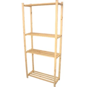 Kellerregal Holzregale Regale f Bücher Ordner Akten Schuhe Lager Lebensmittel a* - Bild 1 von 1